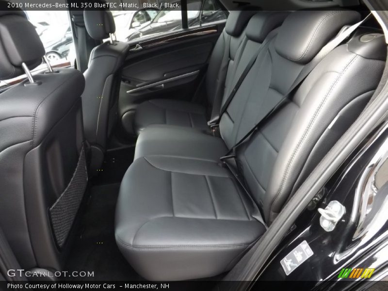 Black / Black 2010 Mercedes-Benz ML 350 BlueTEC 4Matic