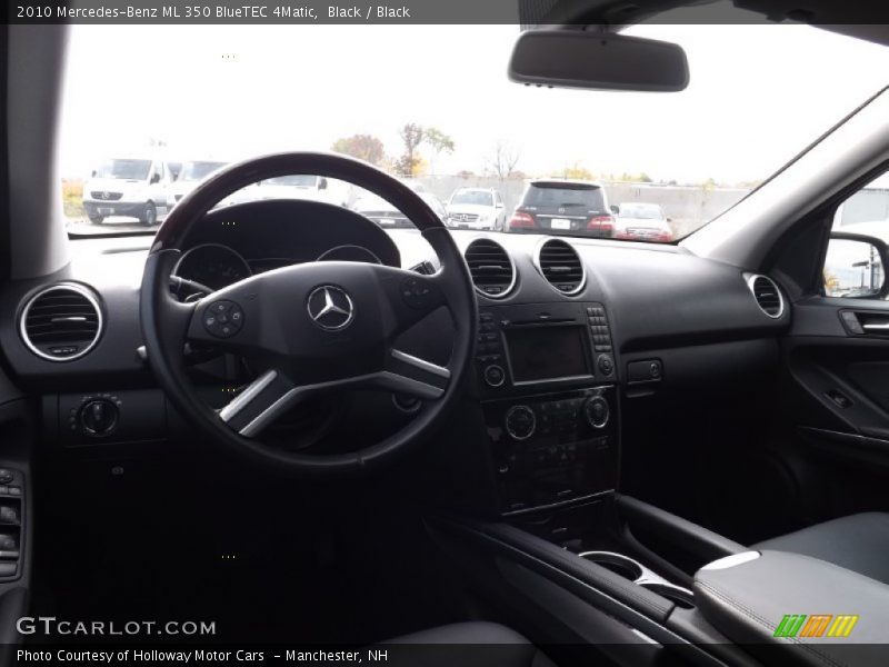 Black / Black 2010 Mercedes-Benz ML 350 BlueTEC 4Matic