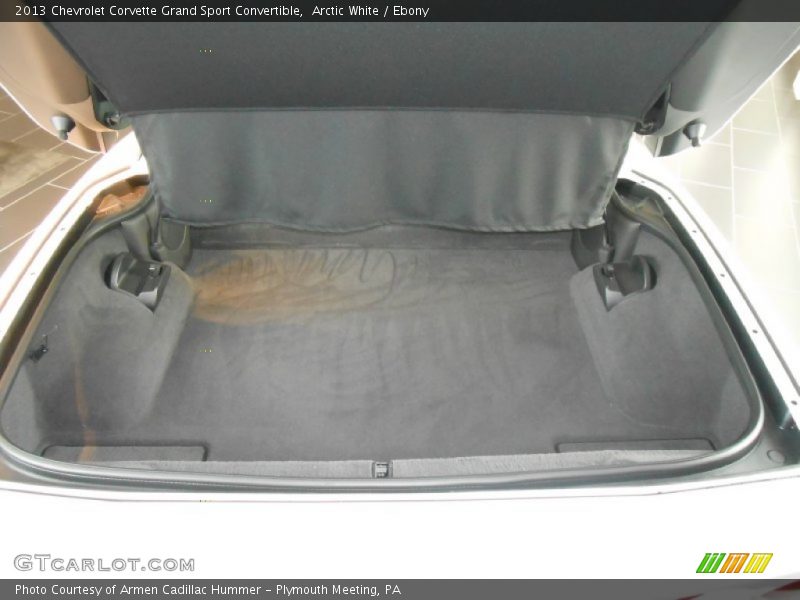  2013 Corvette Grand Sport Convertible Trunk