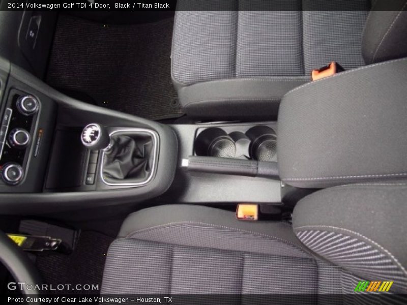 Black / Titan Black 2014 Volkswagen Golf TDI 4 Door