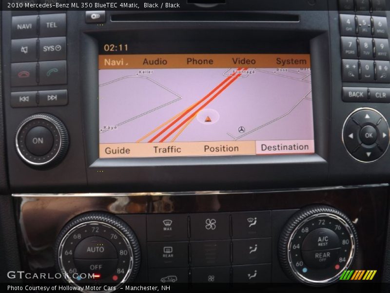 Black / Black 2010 Mercedes-Benz ML 350 BlueTEC 4Matic