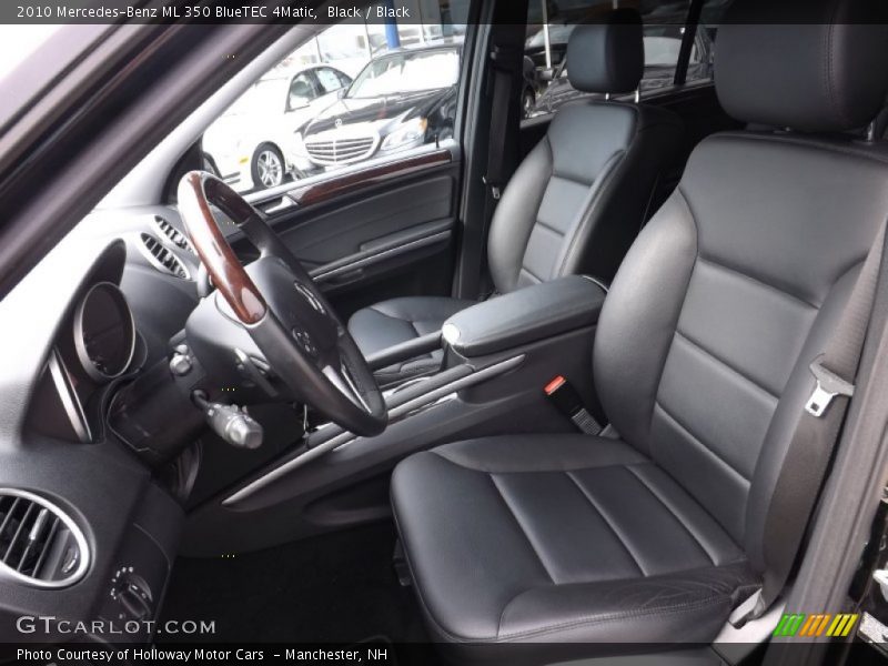 Black / Black 2010 Mercedes-Benz ML 350 BlueTEC 4Matic
