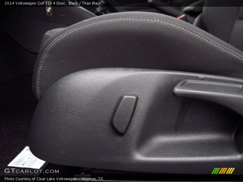 Black / Titan Black 2014 Volkswagen Golf TDI 4 Door