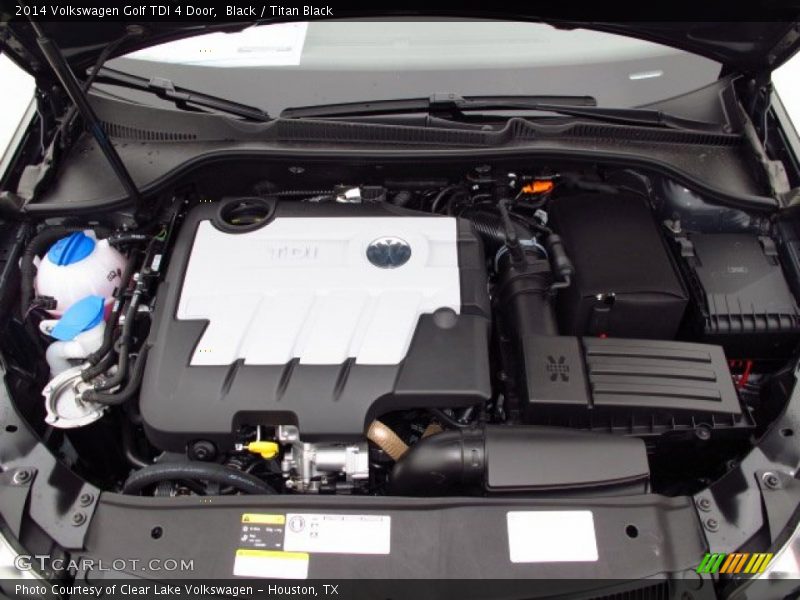  2014 Golf TDI 4 Door Engine - 2.0 Liter TDI DOHC 16-Valve Turbo-Diesel 4 Cylinder
