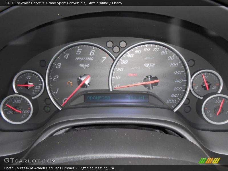  2013 Corvette Grand Sport Convertible Grand Sport Convertible Gauges