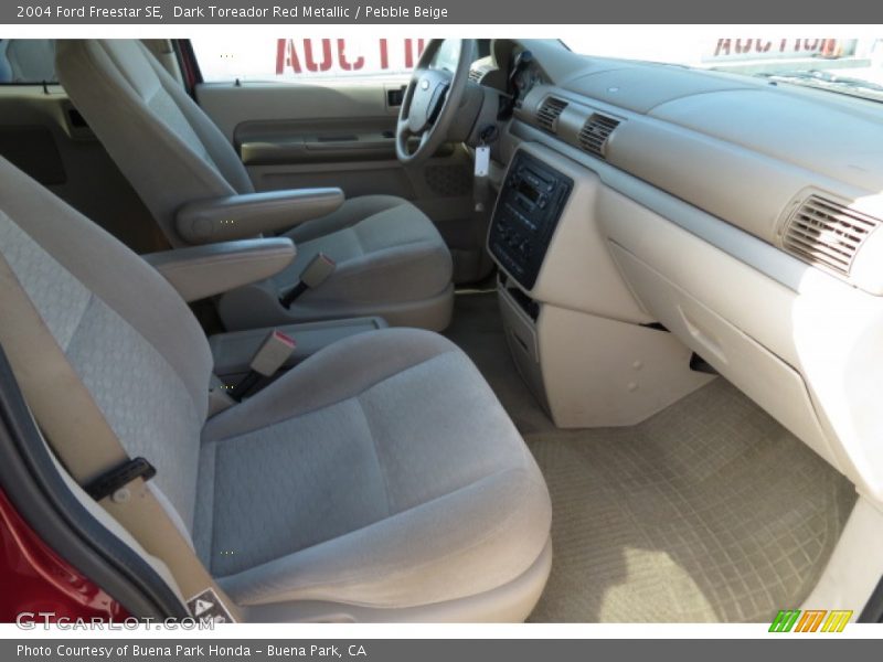 Dark Toreador Red Metallic / Pebble Beige 2004 Ford Freestar SE