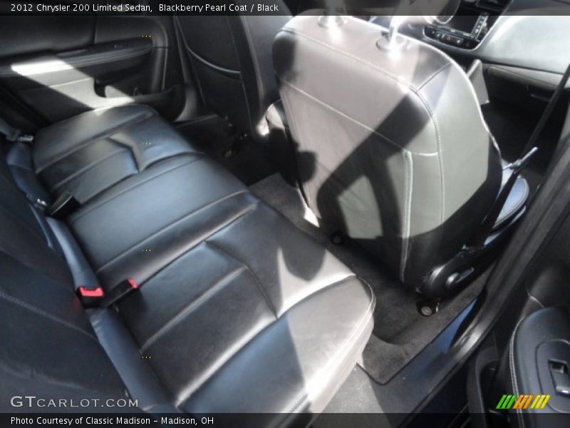 Blackberry Pearl Coat / Black 2012 Chrysler 200 Limited Sedan