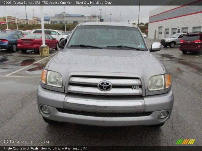 Silver Sky Metallic / Gray 2003 Toyota Tundra SR5 TRD Access Cab 4x4