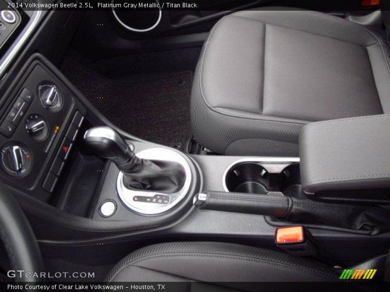 Platinum Gray Metallic / Titan Black 2014 Volkswagen Beetle 2.5L