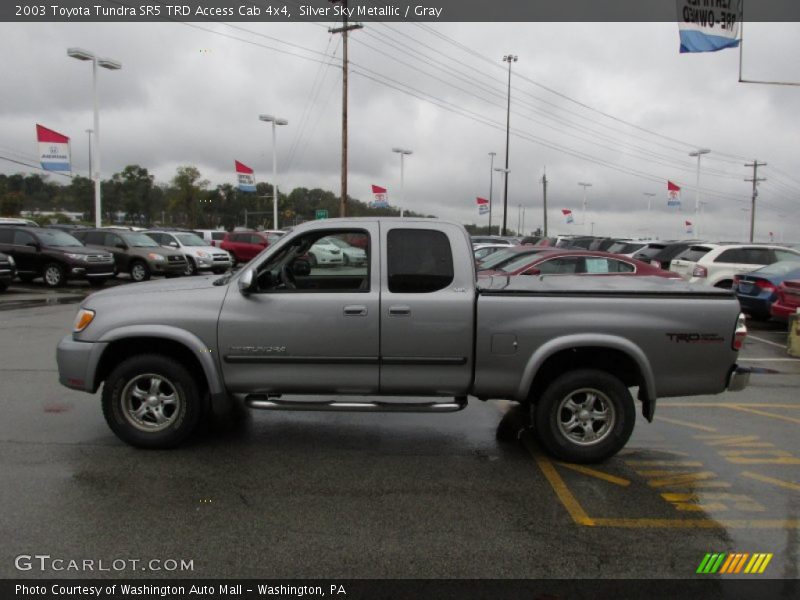 Silver Sky Metallic / Gray 2003 Toyota Tundra SR5 TRD Access Cab 4x4