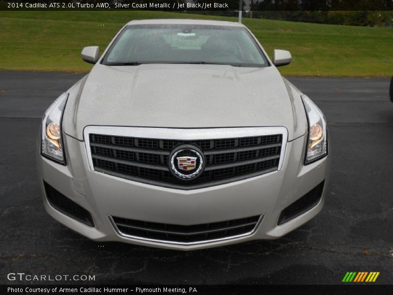 Silver Coast Metallic / Jet Black/Jet Black 2014 Cadillac ATS 2.0L Turbo AWD