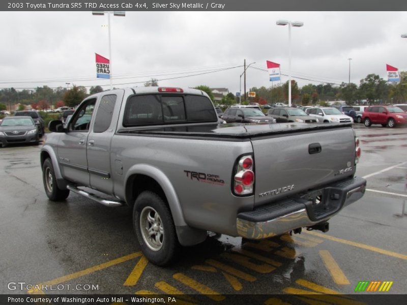 Silver Sky Metallic / Gray 2003 Toyota Tundra SR5 TRD Access Cab 4x4