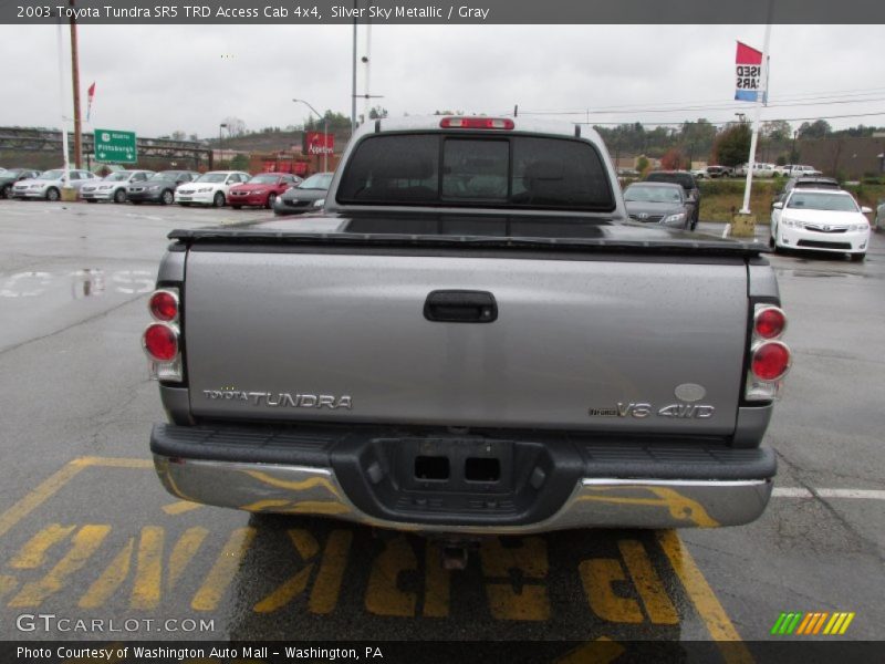 Silver Sky Metallic / Gray 2003 Toyota Tundra SR5 TRD Access Cab 4x4