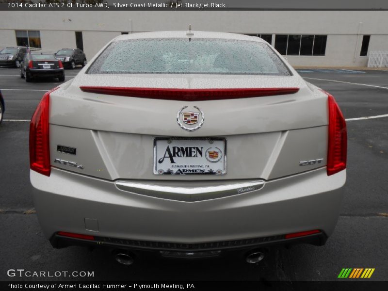 Silver Coast Metallic / Jet Black/Jet Black 2014 Cadillac ATS 2.0L Turbo AWD