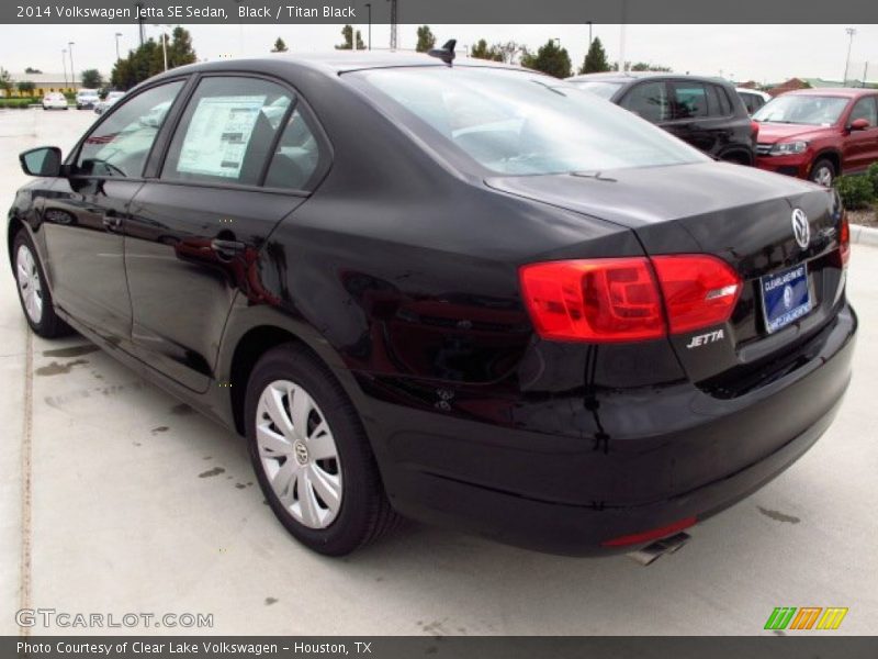 Black / Titan Black 2014 Volkswagen Jetta SE Sedan