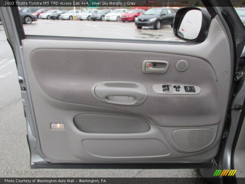 Silver Sky Metallic / Gray 2003 Toyota Tundra SR5 TRD Access Cab 4x4