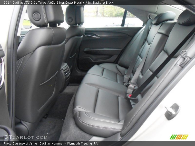Silver Coast Metallic / Jet Black/Jet Black 2014 Cadillac ATS 2.0L Turbo AWD