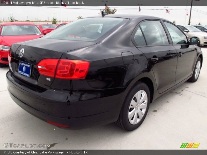 Black / Titan Black 2014 Volkswagen Jetta SE Sedan