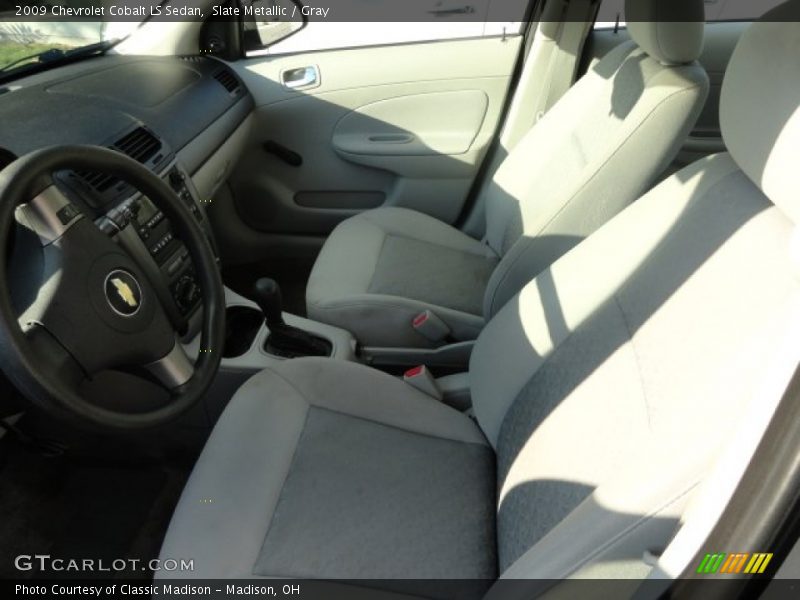 Slate Metallic / Gray 2009 Chevrolet Cobalt LS Sedan