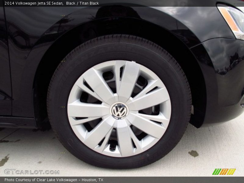 Black / Titan Black 2014 Volkswagen Jetta SE Sedan