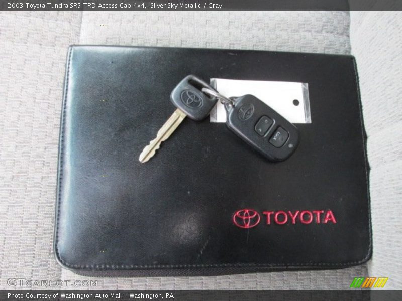 Silver Sky Metallic / Gray 2003 Toyota Tundra SR5 TRD Access Cab 4x4