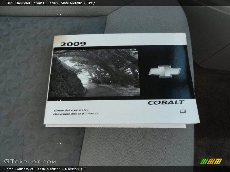 Slate Metallic / Gray 2009 Chevrolet Cobalt LS Sedan