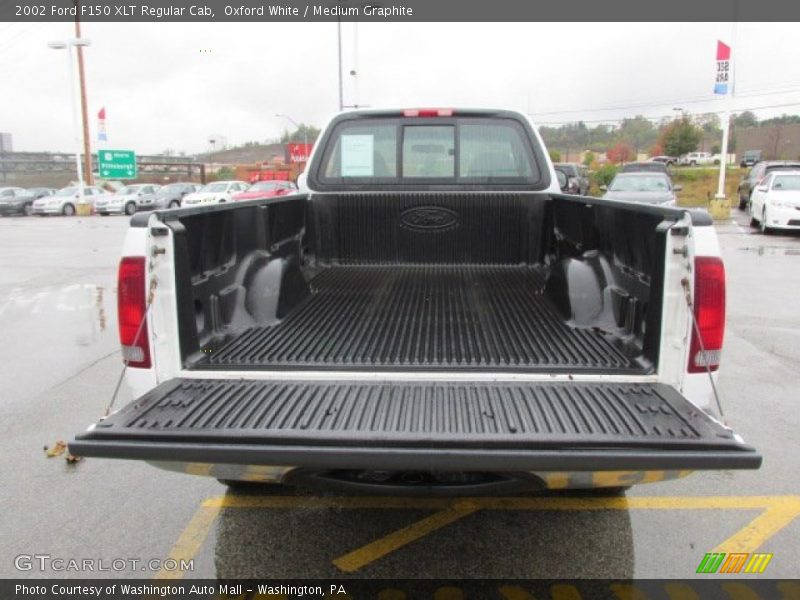 Oxford White / Medium Graphite 2002 Ford F150 XLT Regular Cab