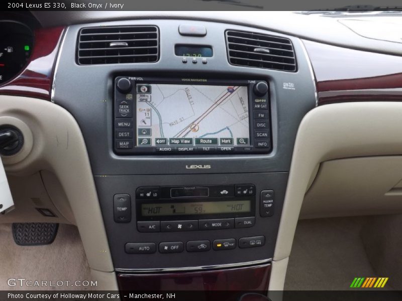 Black Onyx / Ivory 2004 Lexus ES 330