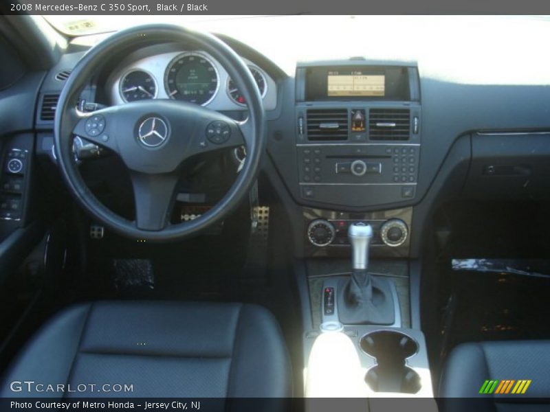 Black / Black 2008 Mercedes-Benz C 350 Sport