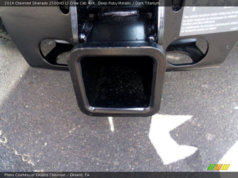 Deep Ruby Metallic / Dark Titanium 2014 Chevrolet Silverado 2500HD LS Crew Cab 4x4
