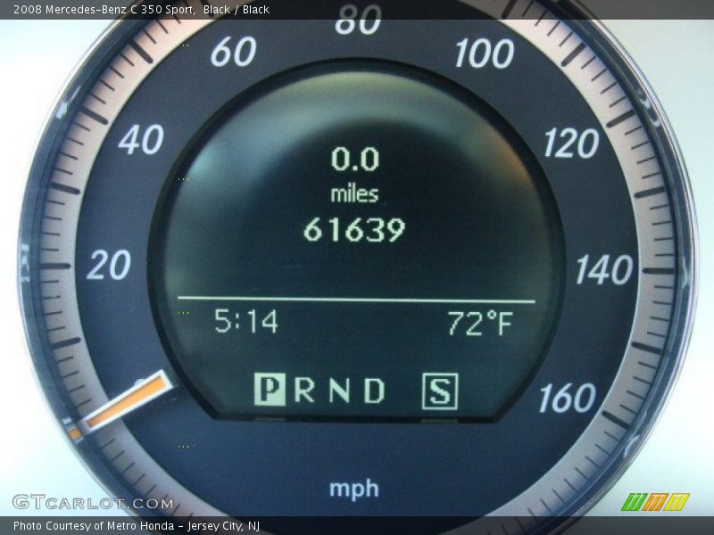 Black / Black 2008 Mercedes-Benz C 350 Sport