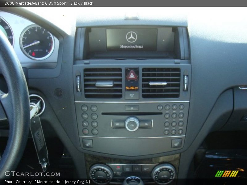 Black / Black 2008 Mercedes-Benz C 350 Sport