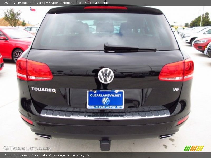 Black / Cornsilk Beige 2014 Volkswagen Touareg V6 Sport 4Motion