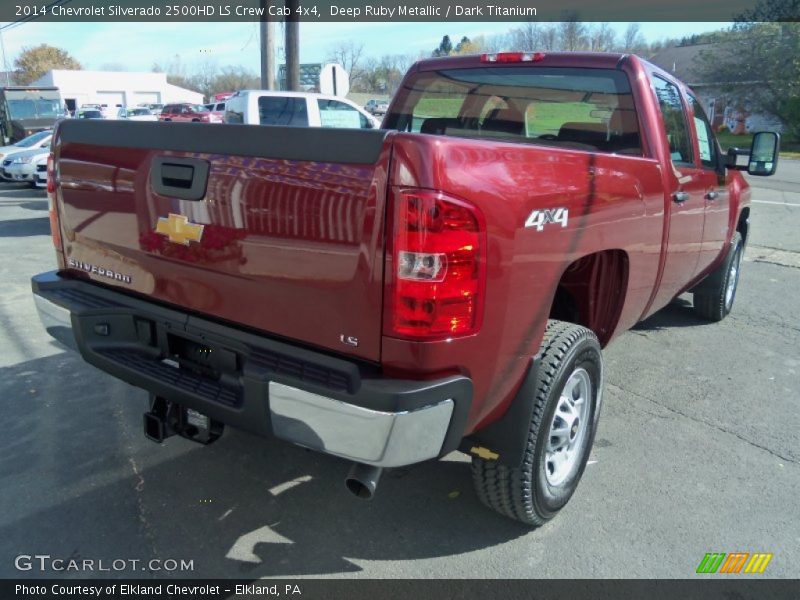 Deep Ruby Metallic / Dark Titanium 2014 Chevrolet Silverado 2500HD LS Crew Cab 4x4