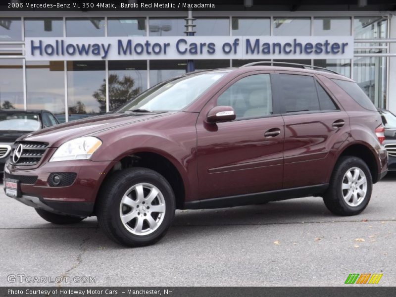 Barolo Red Metallic / Macadamia 2006 Mercedes-Benz ML 350 4Matic