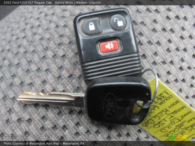 Keys of 2002 F150 XLT Regular Cab
