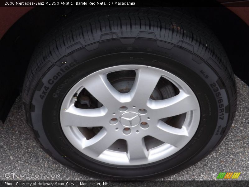 Barolo Red Metallic / Macadamia 2006 Mercedes-Benz ML 350 4Matic