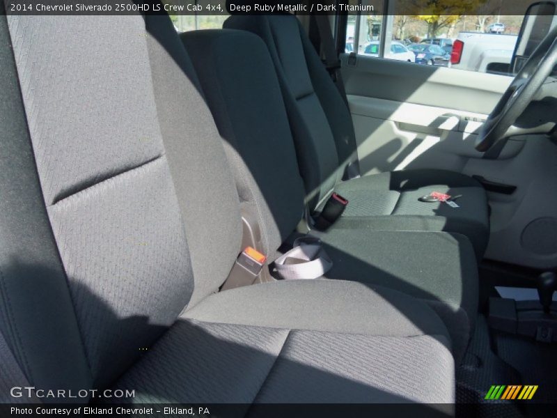 Deep Ruby Metallic / Dark Titanium 2014 Chevrolet Silverado 2500HD LS Crew Cab 4x4