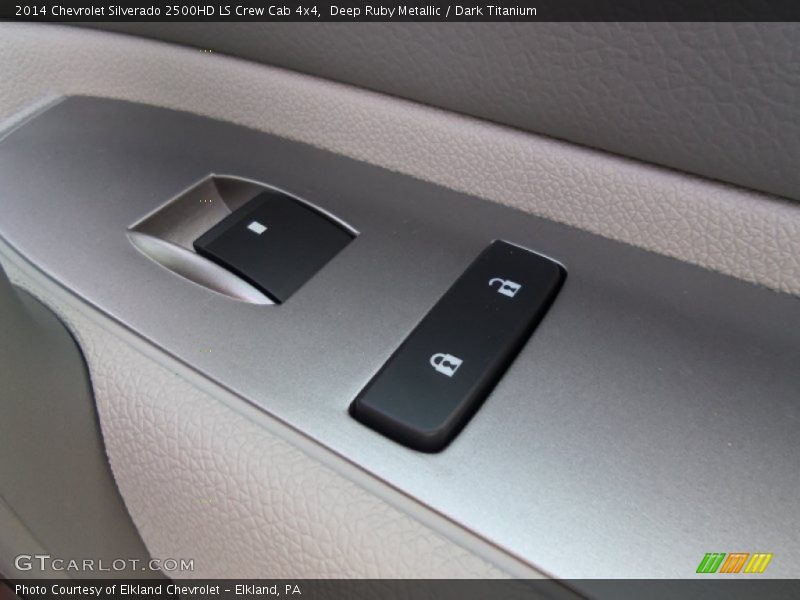 Deep Ruby Metallic / Dark Titanium 2014 Chevrolet Silverado 2500HD LS Crew Cab 4x4