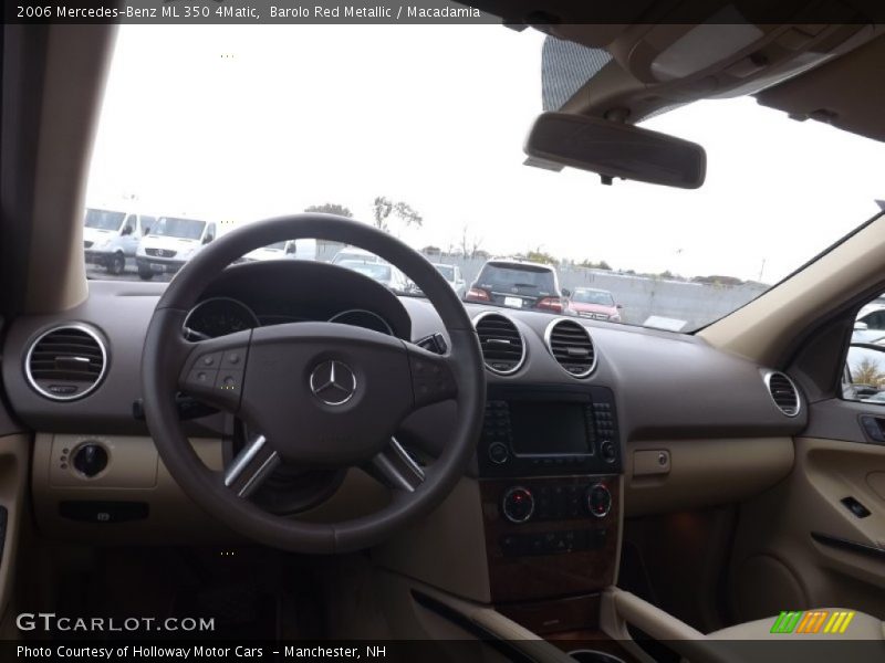 Barolo Red Metallic / Macadamia 2006 Mercedes-Benz ML 350 4Matic