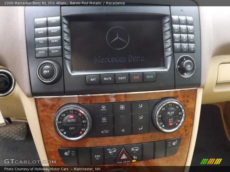 Barolo Red Metallic / Macadamia 2006 Mercedes-Benz ML 350 4Matic