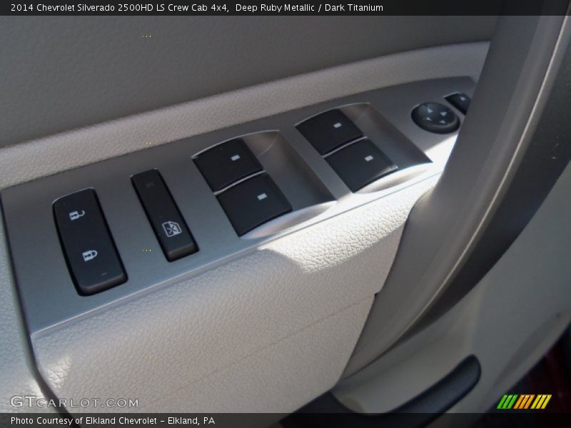 Deep Ruby Metallic / Dark Titanium 2014 Chevrolet Silverado 2500HD LS Crew Cab 4x4