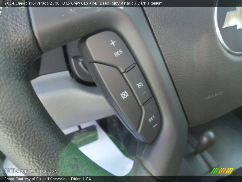 Deep Ruby Metallic / Dark Titanium 2014 Chevrolet Silverado 2500HD LS Crew Cab 4x4