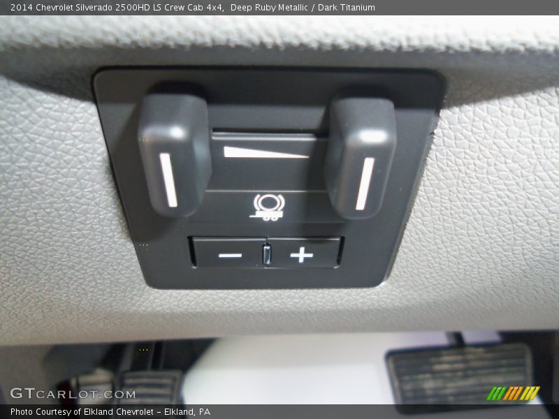 Deep Ruby Metallic / Dark Titanium 2014 Chevrolet Silverado 2500HD LS Crew Cab 4x4