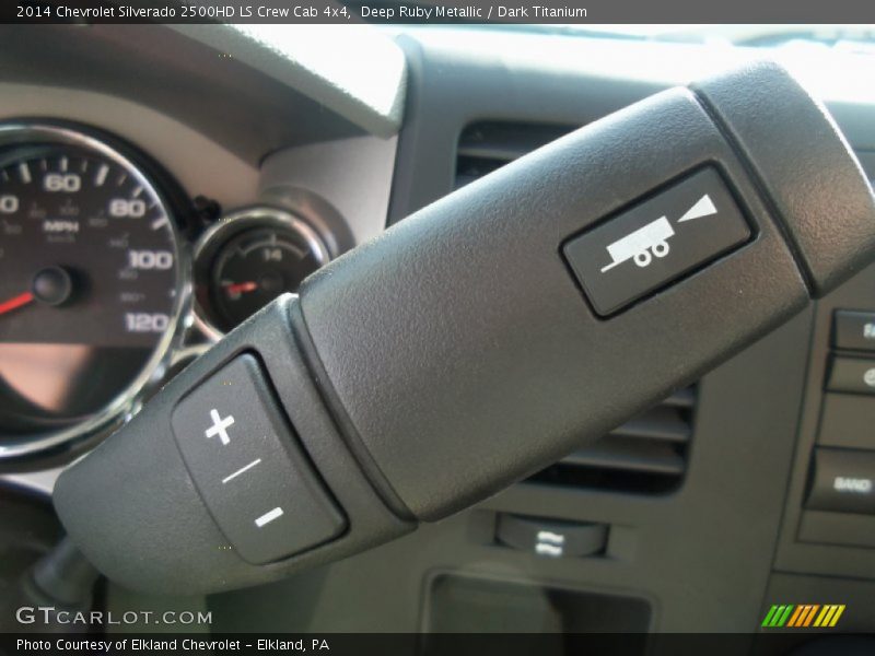 Deep Ruby Metallic / Dark Titanium 2014 Chevrolet Silverado 2500HD LS Crew Cab 4x4