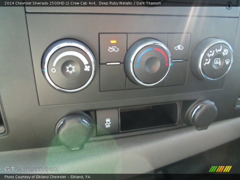 Deep Ruby Metallic / Dark Titanium 2014 Chevrolet Silverado 2500HD LS Crew Cab 4x4