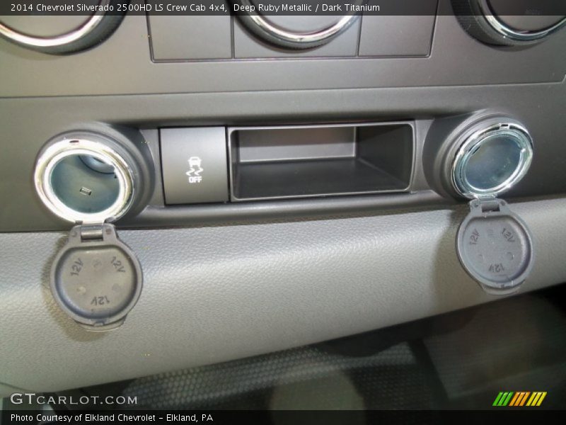 Deep Ruby Metallic / Dark Titanium 2014 Chevrolet Silverado 2500HD LS Crew Cab 4x4