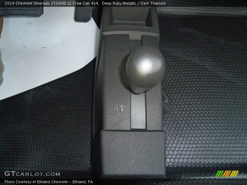 Deep Ruby Metallic / Dark Titanium 2014 Chevrolet Silverado 2500HD LS Crew Cab 4x4