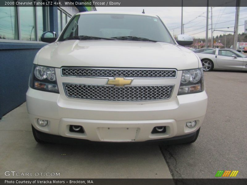 White Diamond Tricoat / Ebony 2008 Chevrolet Tahoe LTZ 4x4