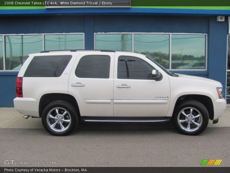 White Diamond Tricoat / Ebony 2008 Chevrolet Tahoe LTZ 4x4